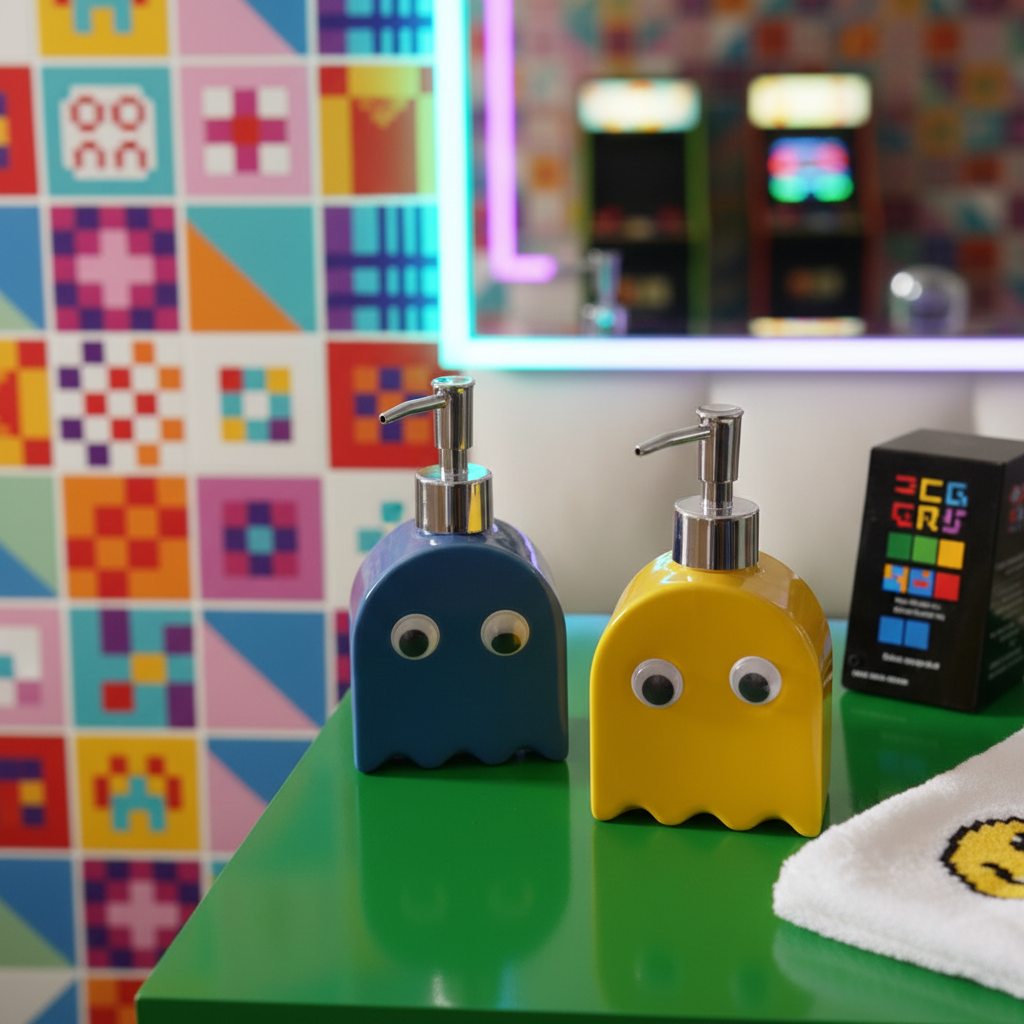 Pac-Man Ghost Soap Dispensers